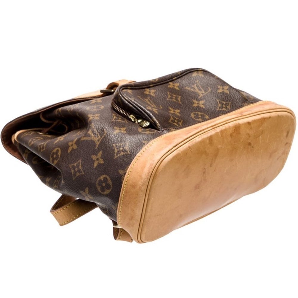 Louis Vuitton backpack montsouris LV monogram bag mm vintage designer backpack - Picture 6 of 17